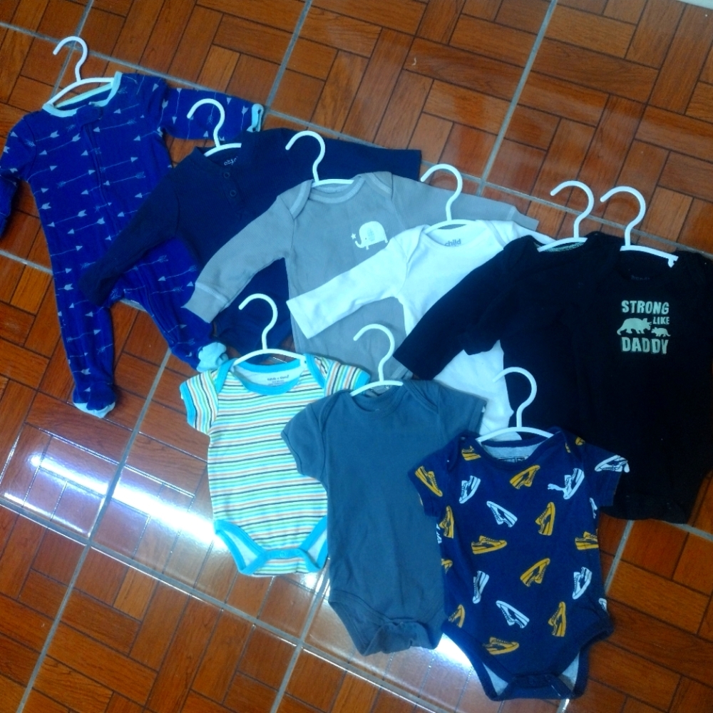 3-6 months boys onesies